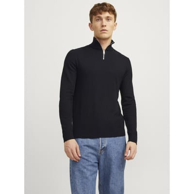 JACK&JONES JJEEMIL KNIT HALF ZIP NOOS Heren Trui - Maat XXL