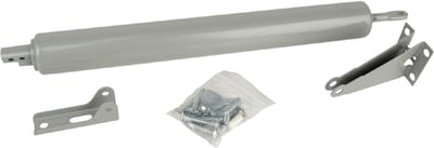 BRÜDER MANNESMANN Pneumatische deurdranger, wit