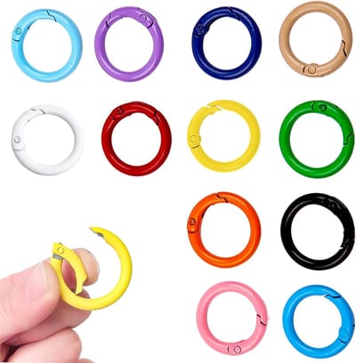 Ronde Carabiner Haak 25mm - Sleutelhanger, O-Ring en Paracord Accessoire voor Rugzak en Pendant