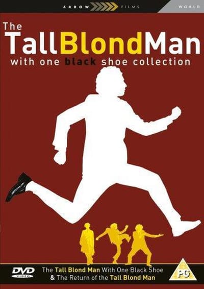 Tall Blond Man With One Black Shoe