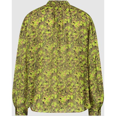 Circle of Trust Fien Blouse Forest Feeling Size: XS | Long-Sleeved Tops Outlet | Dames | Groen