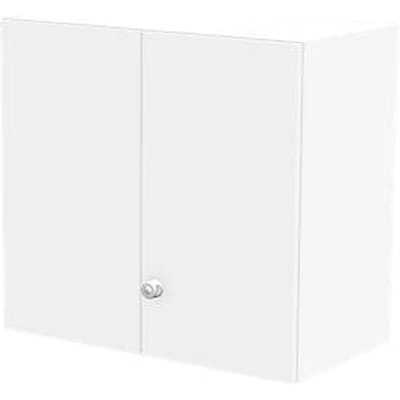 Schäfer Shop Genius Opzetkast TETRIS WALL, 2 ordnerhoogten, deuraanslag rechts, B 800 x D 440 x H 740 mm, wit