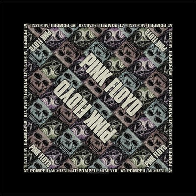 Pink Floyd Mozaïek Bandana One Size black