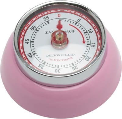 Zassenhaus Timer Speed kookwekker - roze
