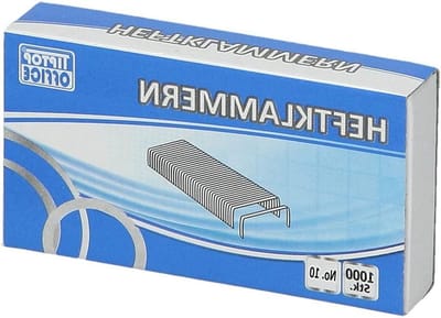 Heftlammern - Nietjes - Standaard Nietmachines - Verzinkt Materiaal - Maat 10 - Zilver