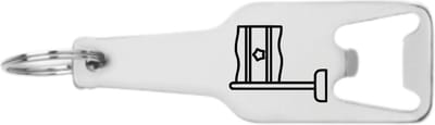 Akyol - suriname flesopener - Suriname - een echte surinamer - ik hou van suriname - paramaribo - i love suriname - 105 x 25mm