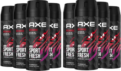 AXE Deo Spray Recharge - 8 x 150 ml