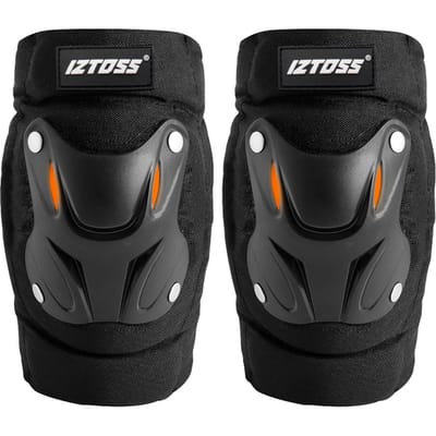 Verdikte Warme Anti-Schok Motorfiets Kniebeschermers Voor Mannen Vrouwen Beenpantser Motorfiets Accessoires black