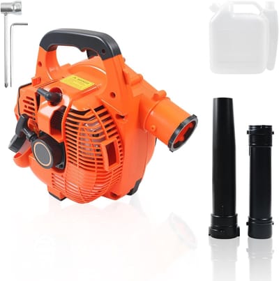 YOR® Bladblazer Benzine - Bladblazer - Bladblazers Met Accu - Bladblazers - Bladblazer Benzine - Oranje - 30cm x 30cm x 20cm