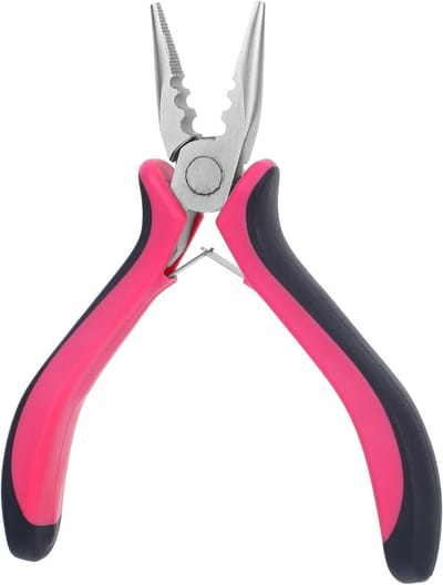 Ronte - Haarverlengtang voor mini-haarverlenging en dreadlocks - Extension accessoires - Microring haartang - Veer-extensies - 1 stuks