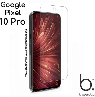 Brosendaal Screenprotector voor Google Pixel 10 Pro - Ultradun - 9H Nano Coating - Maximaal Kras- en Valbestendig