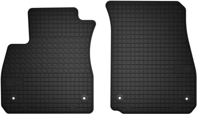 Wielganizator SolidTread - Rubber Automatten - 2 Stuks - Zwart - Voor Chevrolet Malibu VIII Sedan