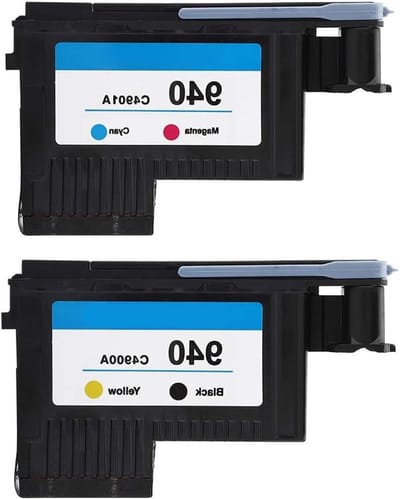 Printkop voor 940 C4900A C4901A - Hoge kwaliteit, stabiele afdrukken, geschikt voor 8000 8500 series (zwart, geel, blauw, rood)