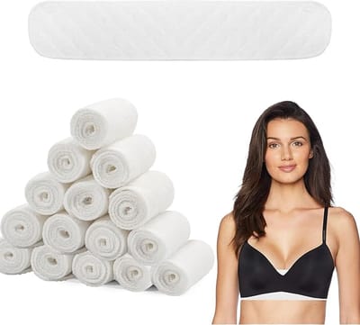 BH Zweetstopper - 20 Stuks - Anti Zweet Pads voor Onder de Borsten - Anti Zweet BH Pads - Tegen BH Zweet- Voorkomt Zweetplekken In en Onder Beha - Tegen BH Zweet, Zweetplekken & Geur - Herbruikbare Anti-Transpiratie Beha Pads - Zweetopvangpad