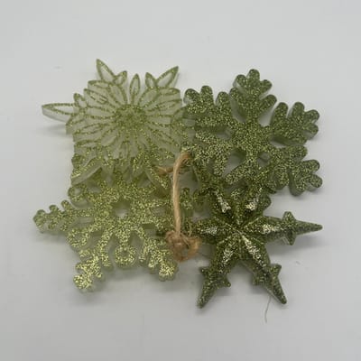 Kersthangers - Kersthanger set van 4 - licht groen