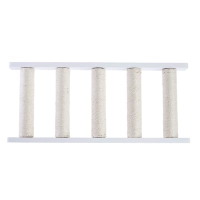 Modern Living krabladder San Francisco witte kat