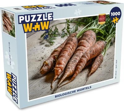Puzzel Biologische wortels - Legpuzzel - Puzzel 1000 stukjes volwassenen