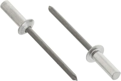 Blinde Klinknagels - Popnagels Verzegeld - Bevestigen Metaal - Aluminium-Staal - 4.8x16mm - Zilver