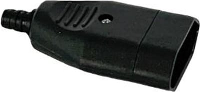 Bachmann Euro contrastekker - Zwart