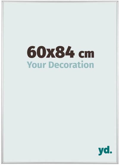 Your Decoration - Fotolijst 60x84 cm - Aluminium - Zilver Mat - Kent