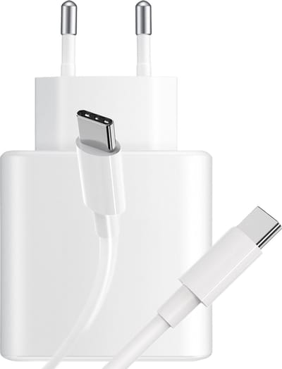 Usb C Oplaadstekker met usb C naar usb C Kabel Lang 1 Meter - PPS Technologie - Snellader