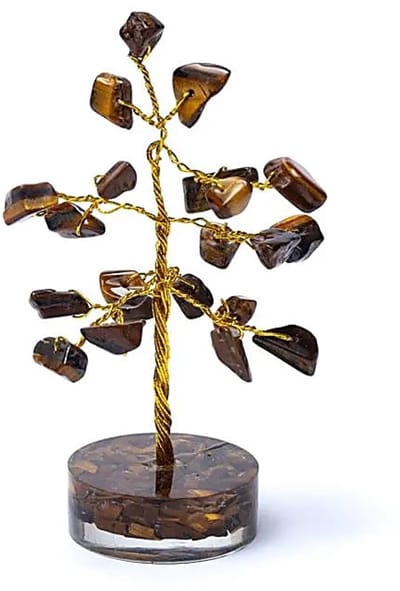 Edelsteenboom tijgeroog - 8cm