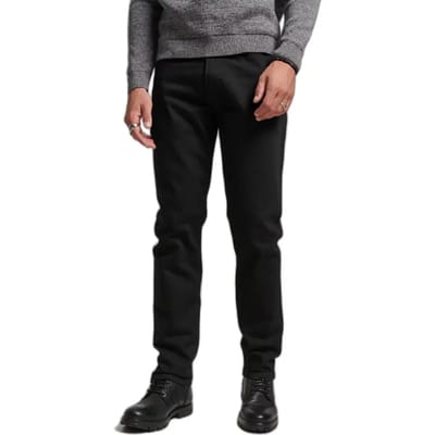 Slim fit-jeans van biologisch katoen Superdry