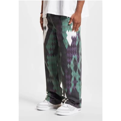 DEF Jeanshose Dry Baggys DFJS234 Camo Green-30
