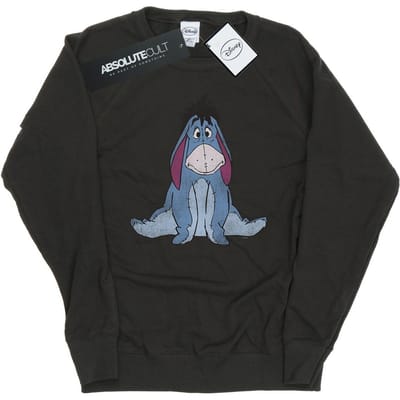 Disney Dames/Dames Winnie The Pooh Klassiek Eeyore Sweatshirt (Licht Grafiet)