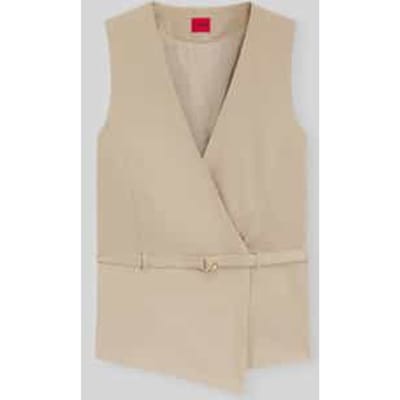 regular fit bodywarmer met riem model 'AHELLA-1-W'