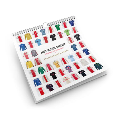 Ajax Kalender - Verjaardagskalender - LP-Formaat (28,5 x 28,5cm) - Voetbalkalender - Kinderen - Volwassenen - Relatiegeschenk - Unieke foto's - XL - Ajaxkalender Verjaardagscaceau - Verjaardag - Champions League - Ajax Cadeautip