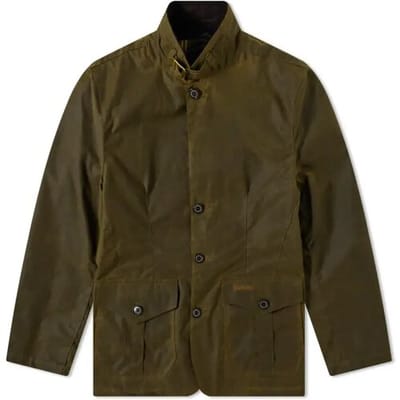 Barbour Winter Lutz Wax (Maat - M, Kleur - Navy/Olive Night)
