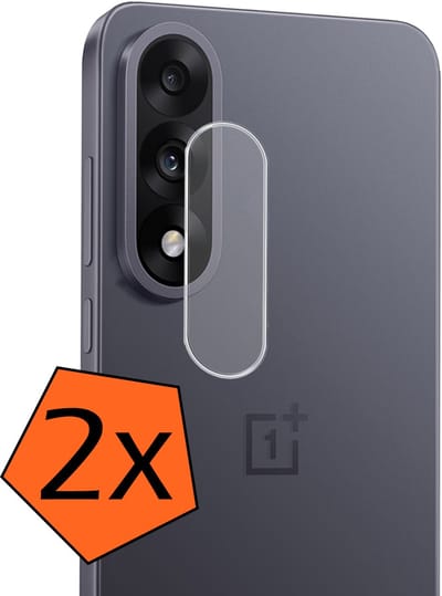 Camera Lens Protector - 2 Stuks - Geschikt voor OnePlus Nord 5 - Camera Screenprotector - Gehard Glas - Beschermglas - Tempered Glass - Screen Protector