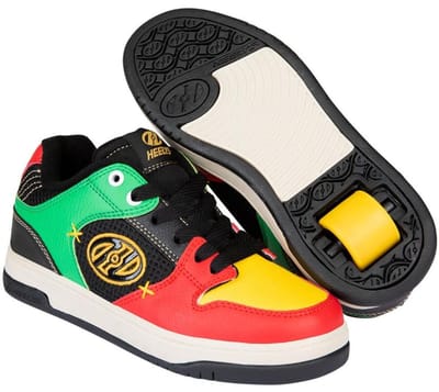 Heelys Cosmical Red Green Yellow