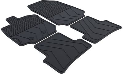 Rubber Automatten geschikt voor Renault Clio 3 - Bouwjaar: 2005-2012 - Originele pasvorm - 4-delig