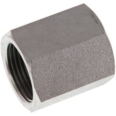G 1/2'' x G 3/4'' Verzinkt Stalen Sok 200 Bar - Hydrauliek - FL2S-F-EZ-012G-034G