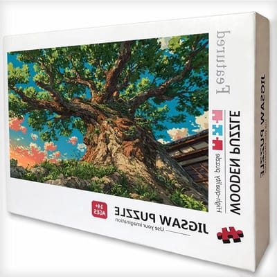 Houten Puzzel - Legpuzzel Jigsaw - Ontspanning Thuis - Gedetailleerd Motief - 156 x 105 cm - Hemel