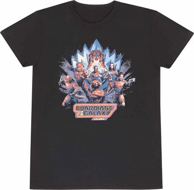 Marvel Guardians Of The Galaxy - Vol 3 Guardians Mens Tshirt - M - Zwart