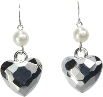 Behave - Oorhangers hart parel dames - Romantische look - Elegant detail