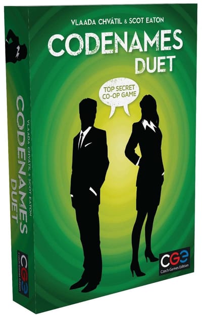 Czech Games Codenames Duet - Coöperatief bordspel voor 2 spelers