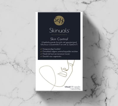 Skinuals Skin Control - Ontdek onze multi, speciaal ontwikkeld voor een onrustige en onzuivere huid, geschikt voor leeftijden vanaf 11 jaar. Een waardevolle aanvulling op acne behandelingen en -producten.