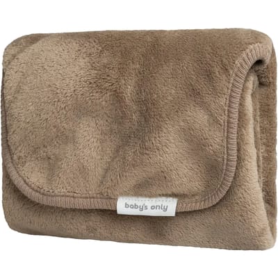 Baby's Only Verschoonmatje Cozy - Verschoningsmatje voor onderweg - Clay - Inclusief opbergzakje