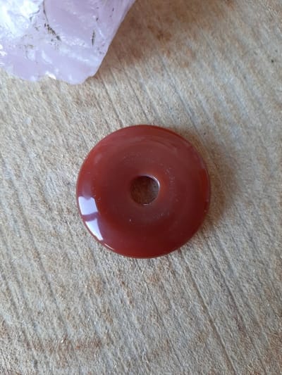 Carneool donut 50 mm