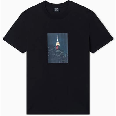Armani Exchange XM002214 t-shirt zwart, S