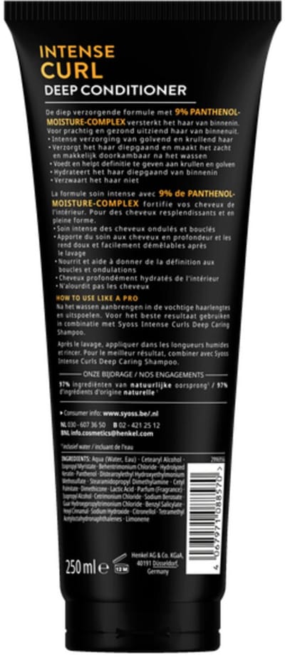 Syoss Curls Conditioner - 250 ml