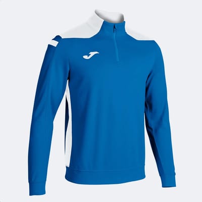 Joma Championship VI Ziptop Kinderen - Royal / Wit | Maat: 104