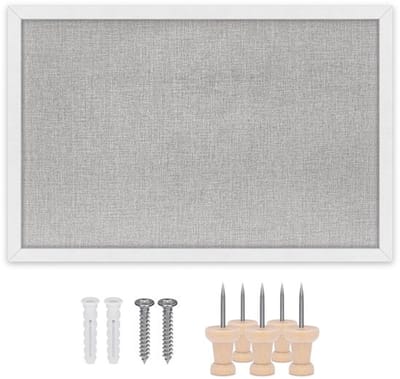Allecto - Grote Vision Boards - Duurzaam Kurk - 40 x 30 cm - Jute