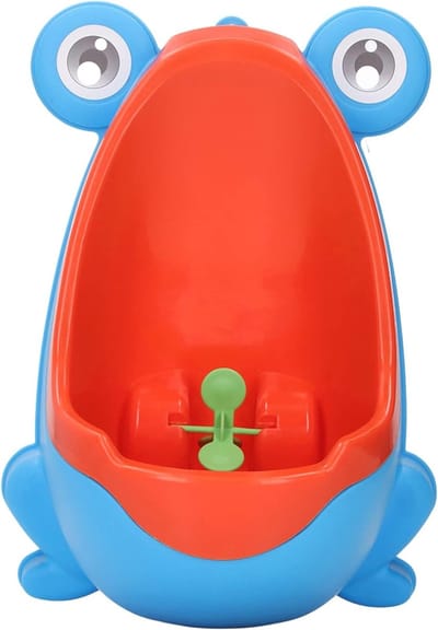 Grappige Wandbevestigde Plas Trainer voor Jongens, Ideaal voor Potty Training en Zindelijkheid, Blauw