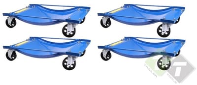 Wieldollieschalen 450 KG - Automover - movers - Auto mover - wiel dolley - dolly Set 4 stuks