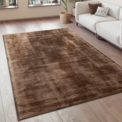 Paco Home Vloerkleed Woonkamer Vintage Laagpolig Handgemaakt Hoogwaardig 100% Viscose 80x150 cm